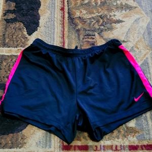 Women nike mesh shorts